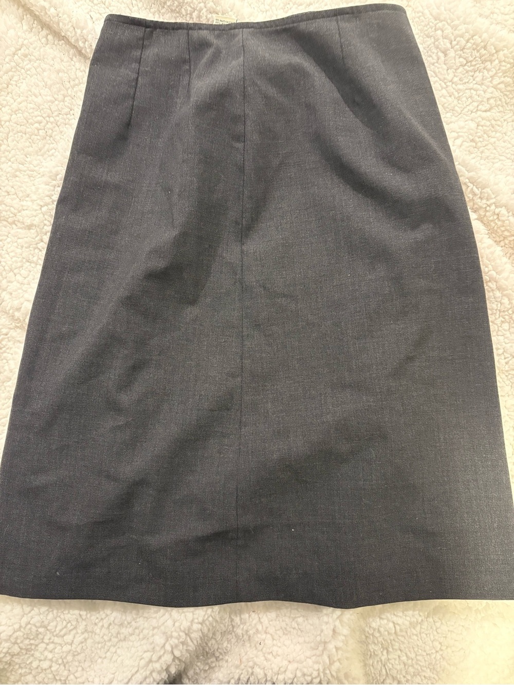 Eddie Bauer Charcoal Gray Pencil Skirt
